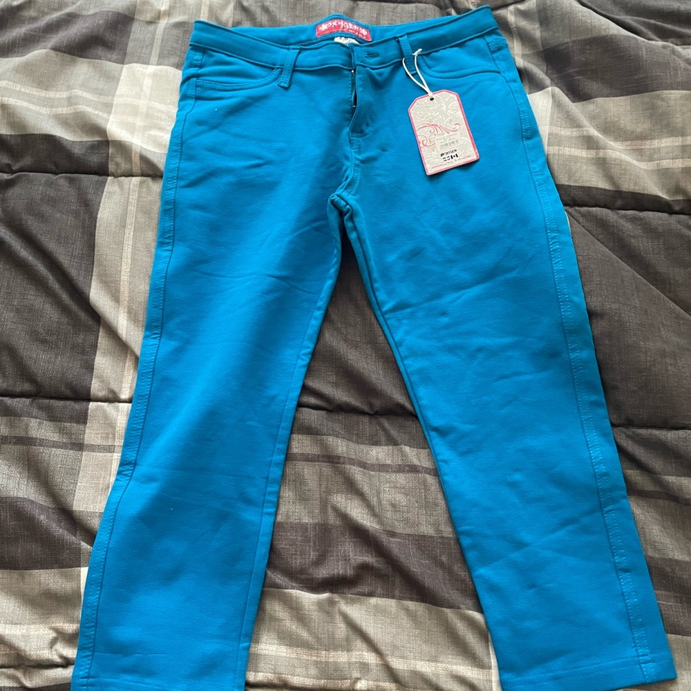 Vibrant Blue Girl’s Short Pants